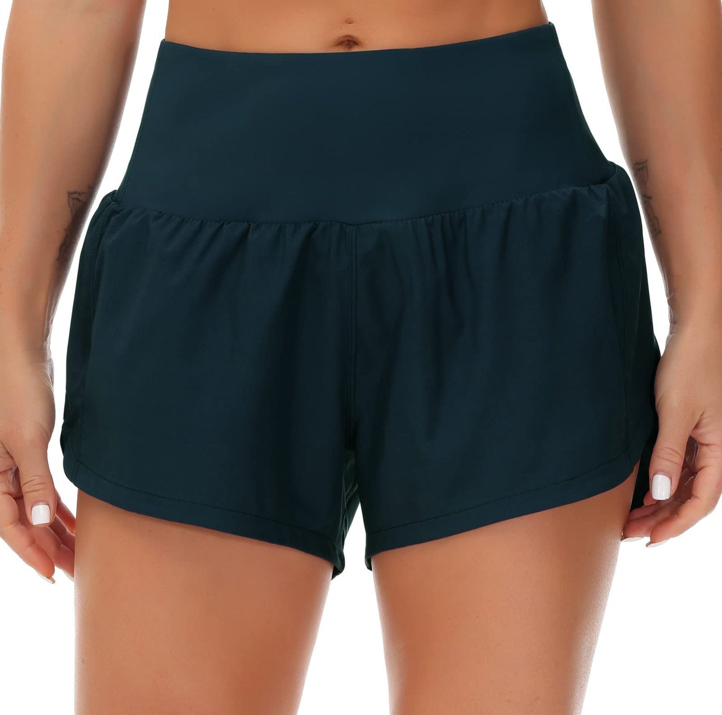 Women's High Waisted Athletic Shorts