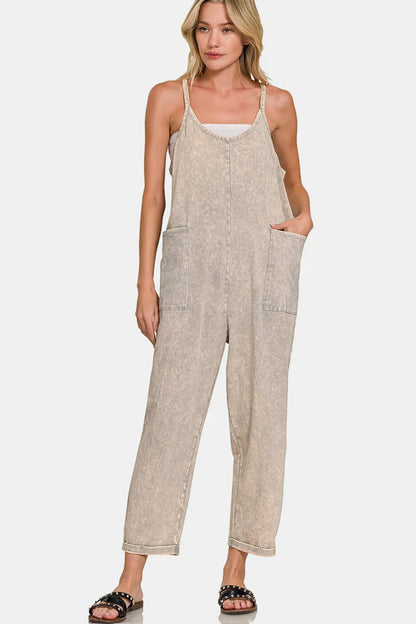 Zenana Overalls With Pockets